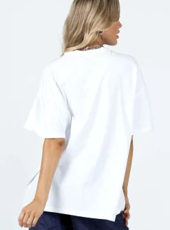 Princess Polly Stunt Racer Tee  Ivory Outlet