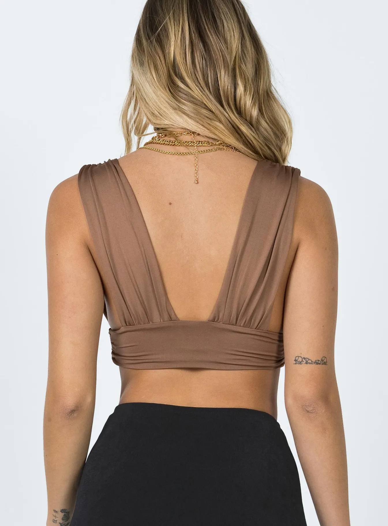 Princess Polly Suki Top Brown Outlet
