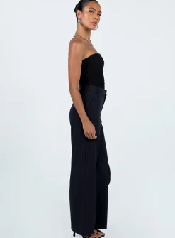 Princess Polly Sultan Pants  Navy Cheap