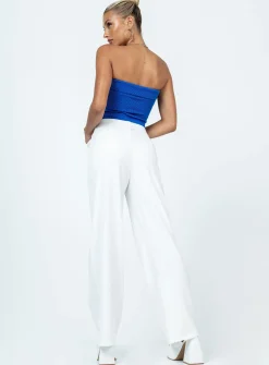 Princess Polly Sultan Pants  White Discount