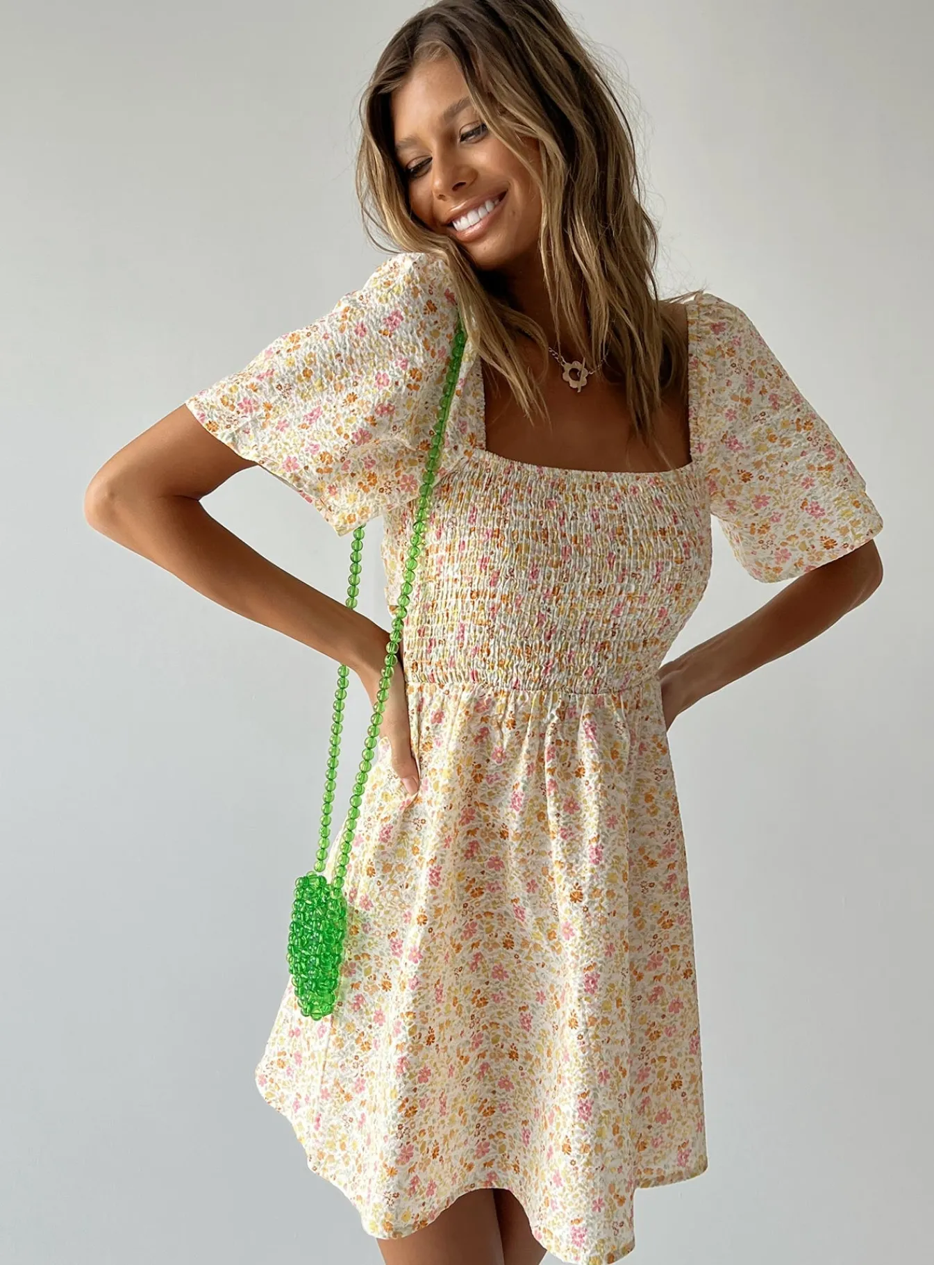 Princess Polly Summer Nights Mini Dress Floral Best