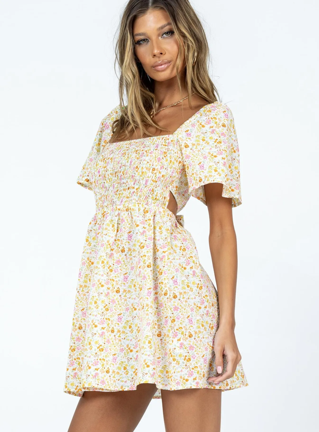 Princess Polly Summer Nights Mini Dress Floral Best