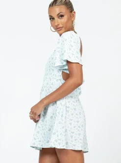 Princess Polly Summer Nights Mini Dressfloral Blue Store