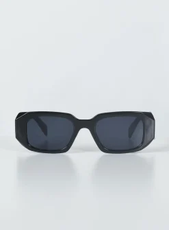 Princess Polly Summerside Sunglasses  Black Best