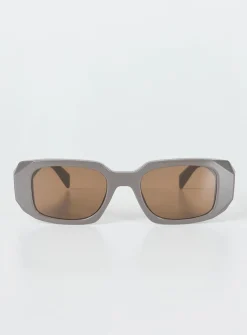 Princess Polly Summerside Sunglasses  Brown Online