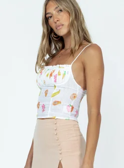 Princess Polly Sweetness Topmulti   White Store