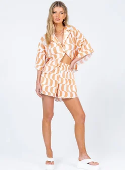 Princess Polly Swiper Set  Orange Cheap