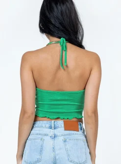 Princess Polly Sylvester Top  Green Best