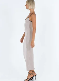 Princess Polly Tahlia Maxi Dress  Champagne Hot