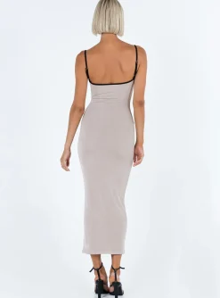 Princess Polly Tahlia Maxi Dress  Champagne Hot
