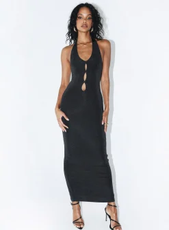 Princess Polly Tahni Maxi Dress  Black Best Sale