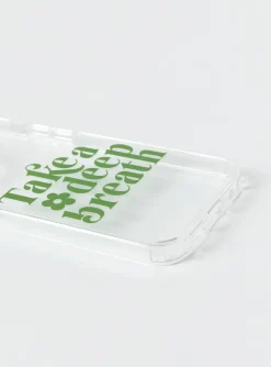 Princess Polly Take A Breath Iphone Case  Multi Cheap