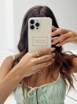 Princess Polly Take A Pic Iphone Case  White Shop