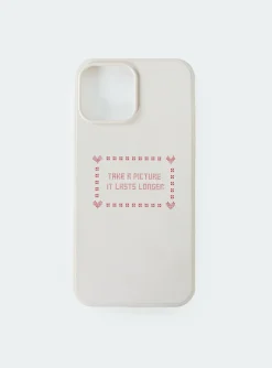 Princess Polly Take A Pic Iphone Case  White Shop