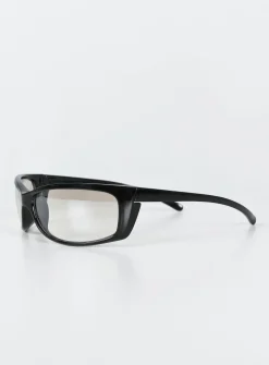Princess Polly Take Me Back Sunglasses/ Grey   Black Outlet