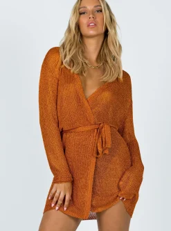 Princess Polly Take Me To Rio Mini Dress  Orange Shop