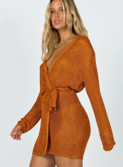 Princess Polly Take Me To Rio Mini Dress  Orange Shop