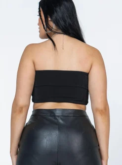 Princess Polly Takeover Top  Black Store