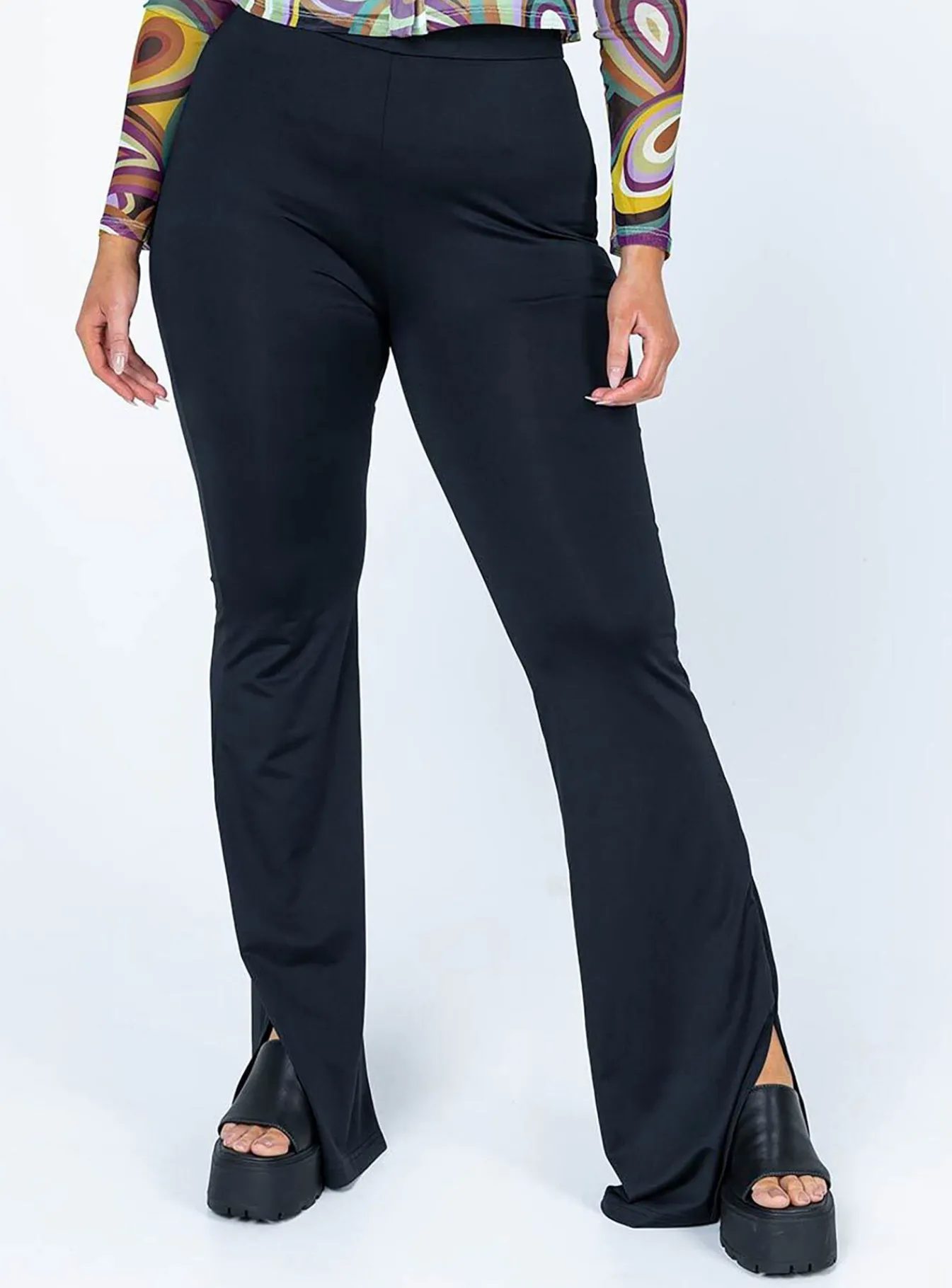 Princess Polly Tala Pants Black Shop