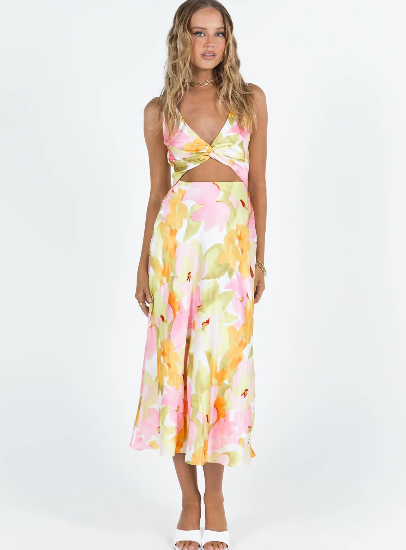 Princess Polly Talbery Midi Dress Multi Online