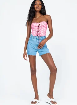 Princess Polly Tamari Top  Pink Shop