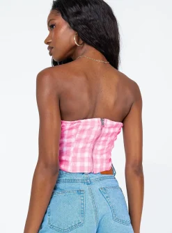 Princess Polly Tamari Top  Pink Shop