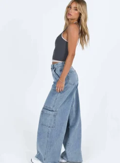 Princess Polly Tamba Cargo Jeans  Denim Best