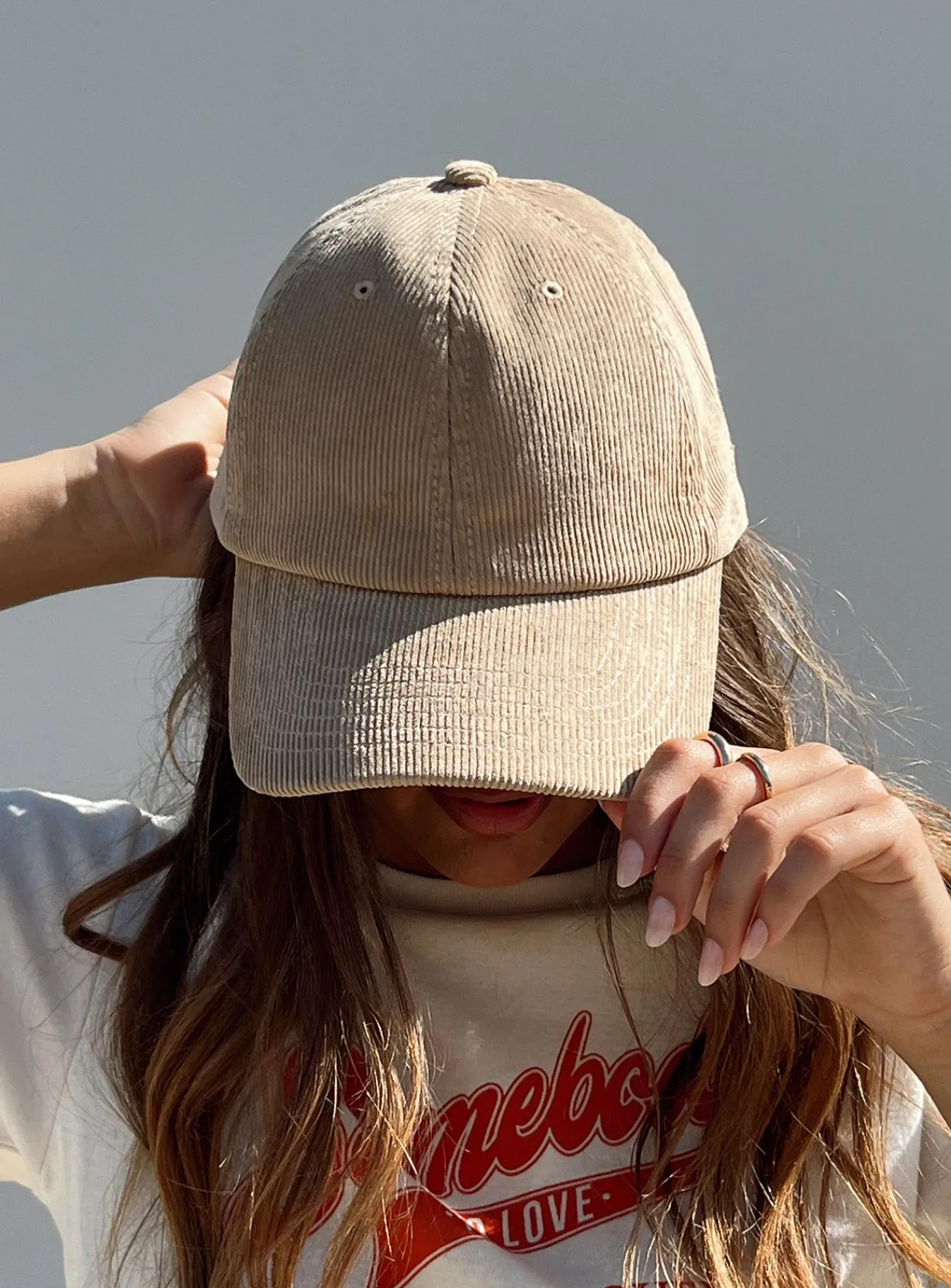 Princess Polly Tamba Corduroy Cap Brown Hot