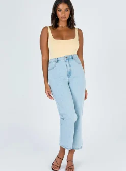 Princess Polly Tamikah Bodysuit   Yellow Online