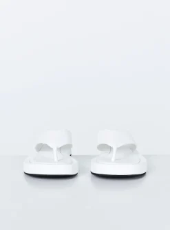 Princess Polly Tampa Sandals White New