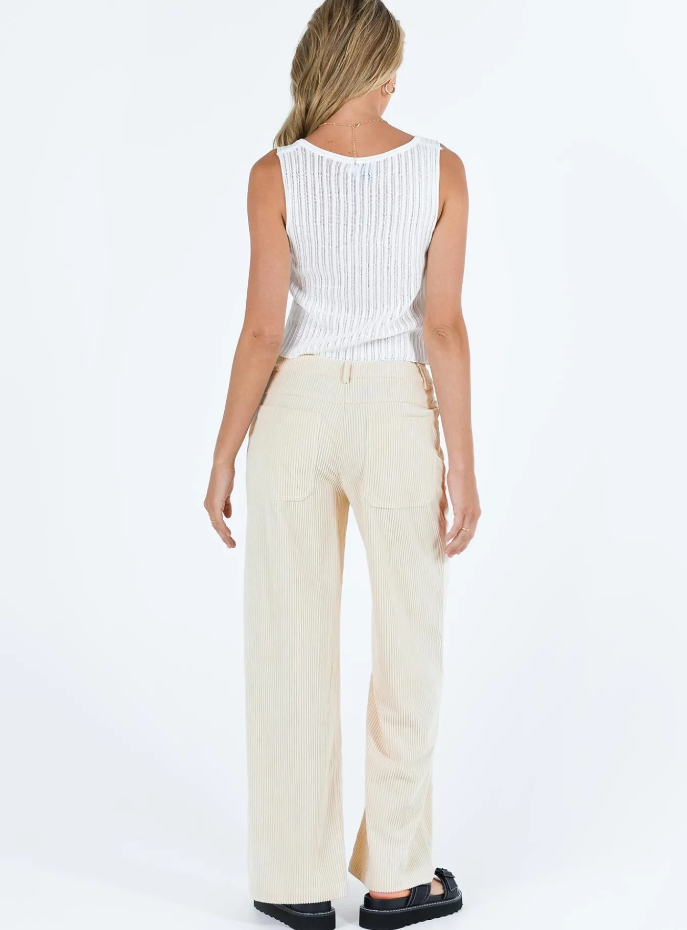 Princess Polly Tanaka Pants Beige Outlet