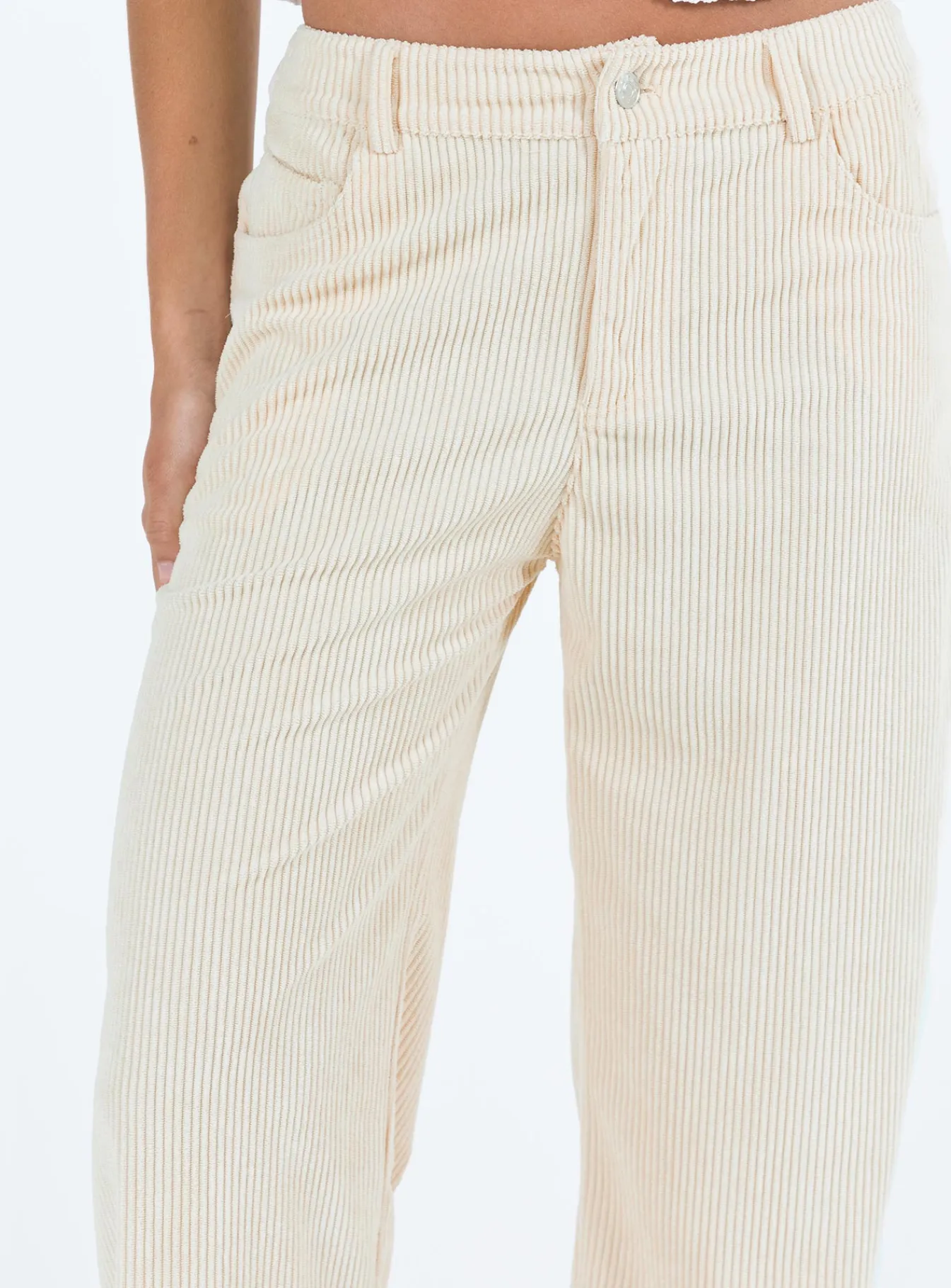 Princess Polly Tanaka Pants Beige Outlet