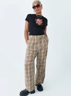 Princess Polly Taz You Devel Longline Baby Tee  Black Sale