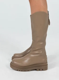 Princess Polly Tessa Boot  Beige Online