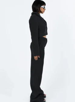Princess Polly Tetley Pants  Black Shop