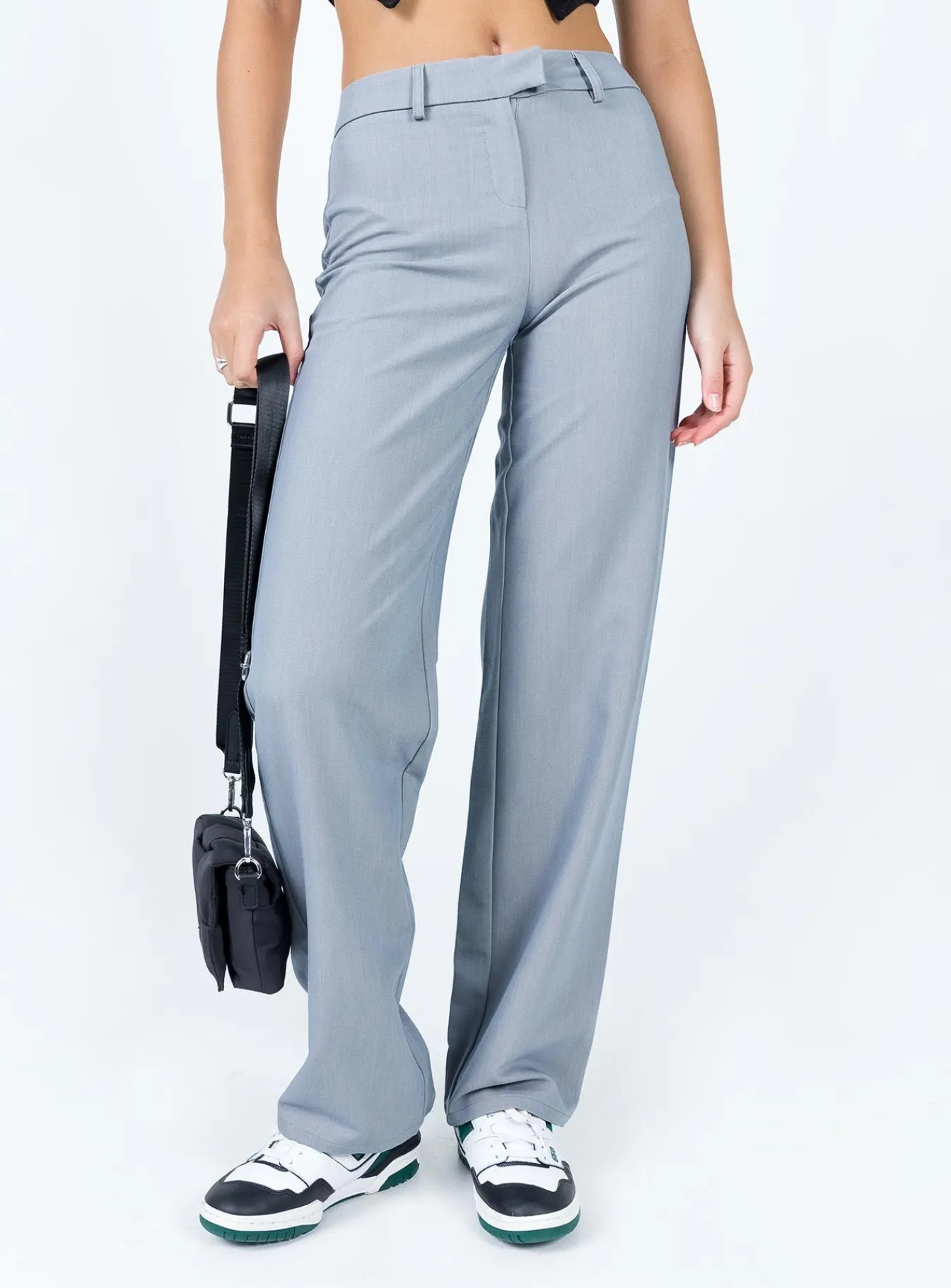 Princess Polly The Adrian Pants Grey Discount