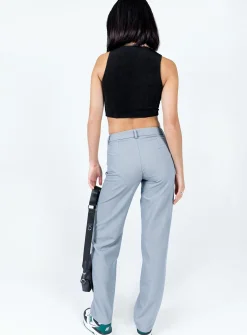 Princess Polly The Adrian Pants Grey Discount