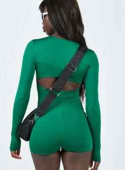 Princess Polly The Beau Romper  Green Best