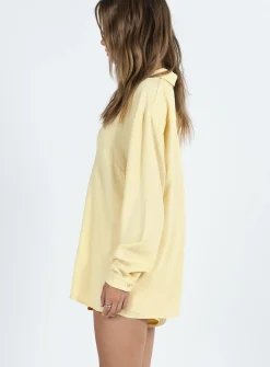 Princess Polly The Chloe Set  Yellow Cheap