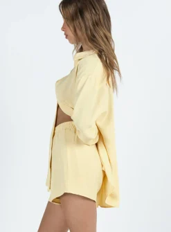 Princess Polly The Chloe Set  Yellow Cheap