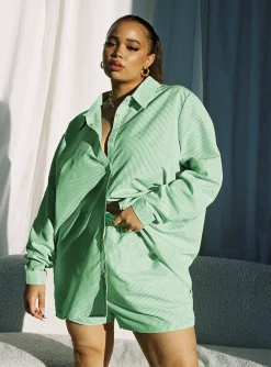 Princess Polly The Chloe Setcurve   Green Shop