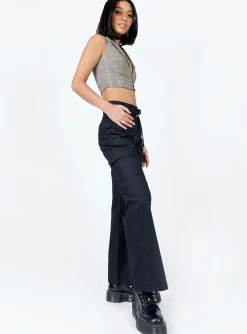 Princess Polly The Jeenah Pants  Black Hot
