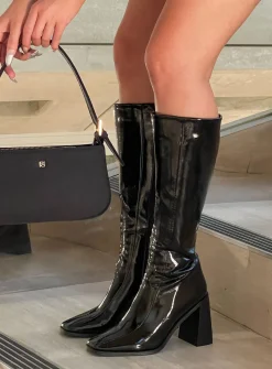 Princess Polly The Jessa Boots Black Cheap