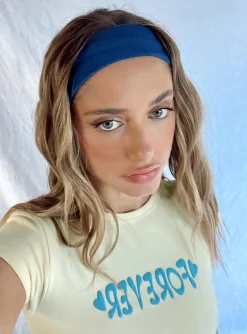 Princess Polly The Juney Headband  Navy Shop