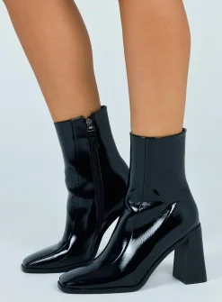 Princess Polly The Kia Boots  Black Cheap