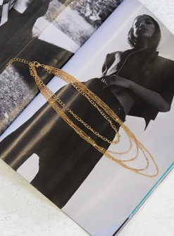Princess Polly The Levi Necklace Set   Gold Flash Sale