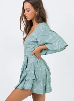 Princess Polly The Louie Romper  Sage Fashion