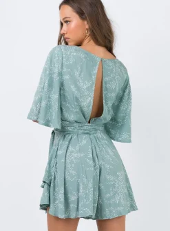 Princess Polly The Louie Romper  Sage Fashion