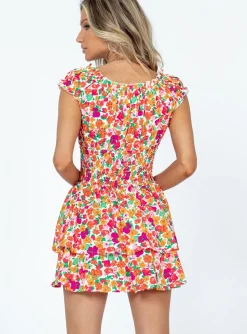 Princess Polly The Love Galore Romper  Multi Floral Best