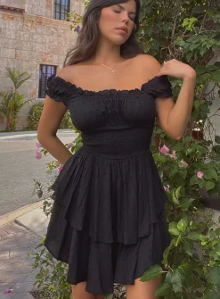Princess Polly The Love Galore Romper  Black Hot